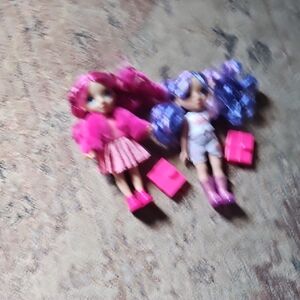 Colorful Fashion Dolls Set